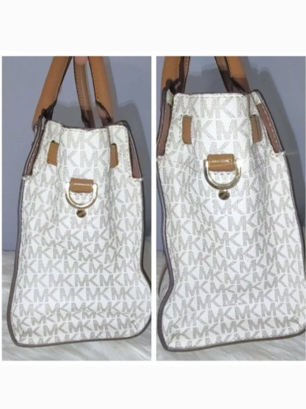 Michael Kors Nouveau Hamilton satchel EUC - Picture 9 of 10
